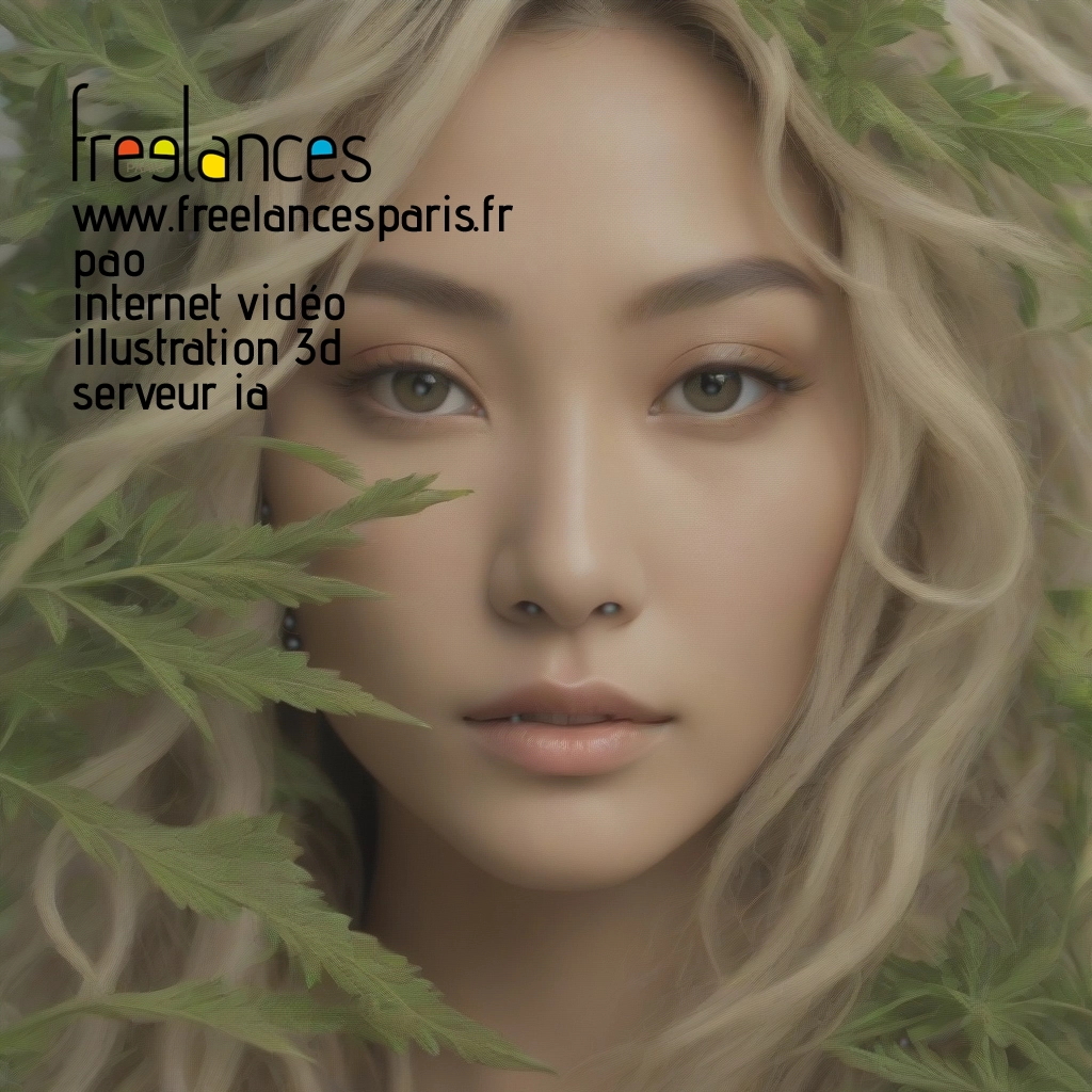 Pao mise en page internet vidéo illustration 3d serveur IA générative AI freelance paris studio de création magazines b1atgud0